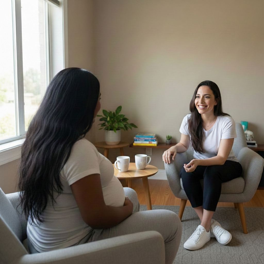 Imagem de doula em Uberlândia